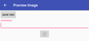 the preview image screen